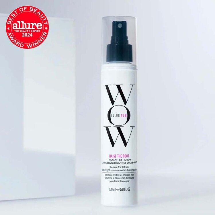 COLOR WOW Raise The Root | Spray Lift Racines Épaississant  (150 ml/5 oz) – Volumateur léger qui soulève dès la racine et garde un toucher souple