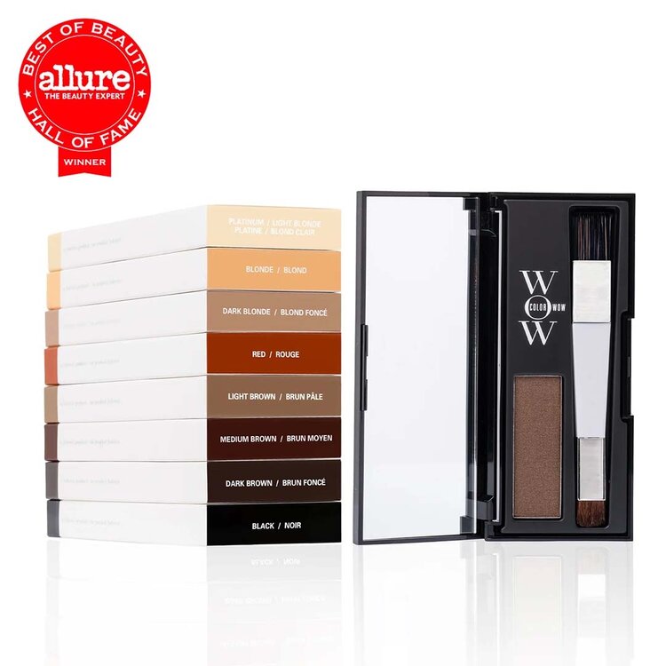 COLOR WOW Root Cover Up | Conceals Roots and Regrowth (2.1 g / 0.07 oz) – Instant mineral powder to blend grays and regrowth naturally