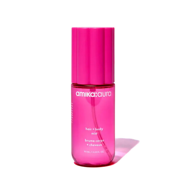 amika: Aura | Hair + Body Mist (90 ml / 3 oz) – Sheer, Fresh and Buildable Scent For Skin and Hair