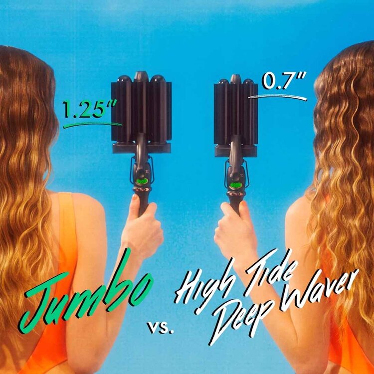amika: High Tide | Deep Waver (Jumbo) – Oversized, Glossy Waves With Fast, Even Heat