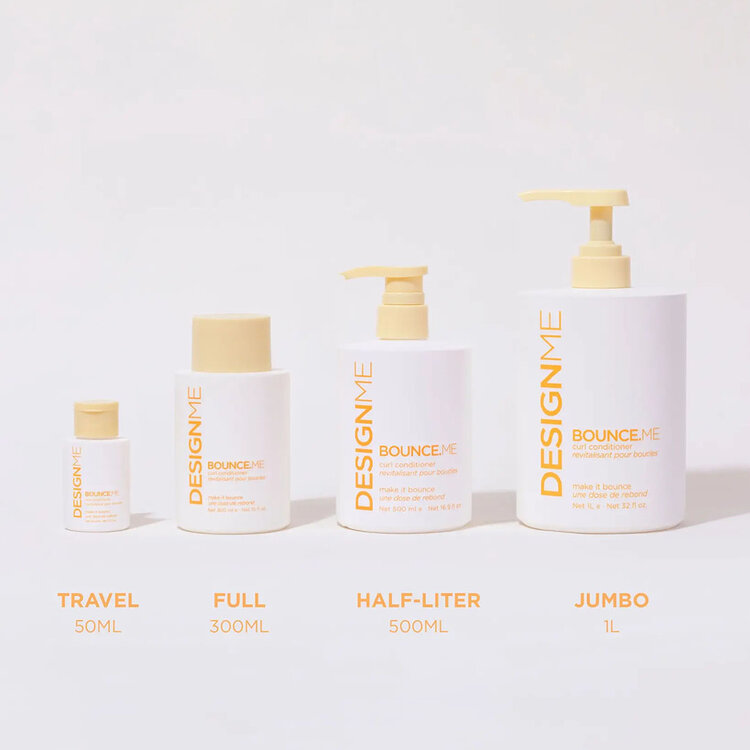 DESIGN.ME Bounce.Me | Revitalisant pour Boucles – Démêle, Nourrit et Aide à Définir Sans Alourdir