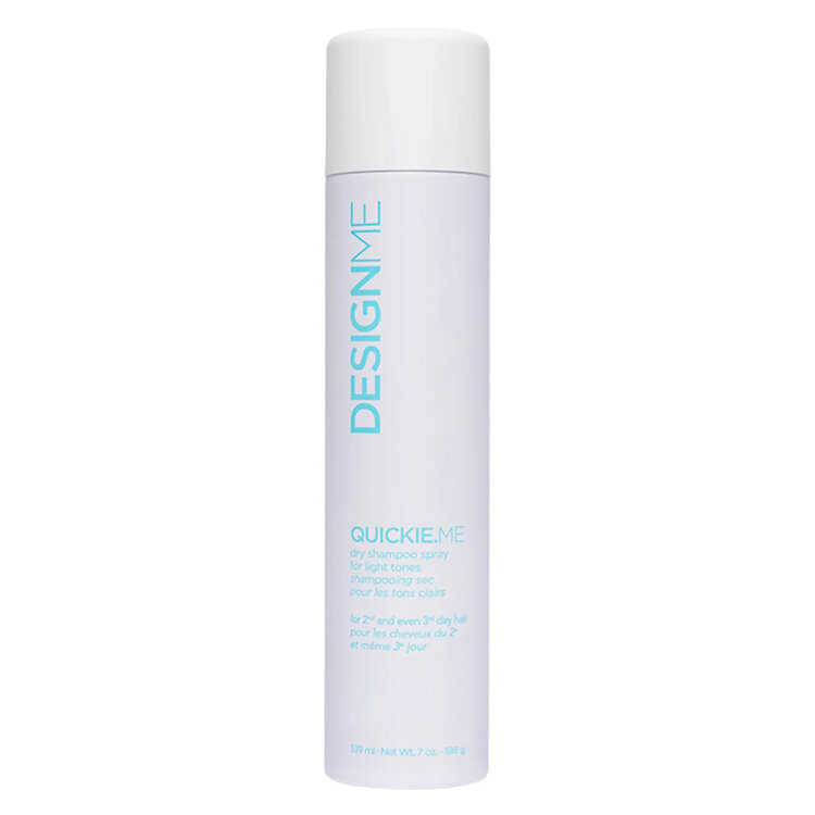 DESIGN.ME Quickie.Me | Light Tones Dry Shampoo (198 g / 7 oz) – Refreshes Roots and Absorbs Oil With a Natural, No-cast Finish