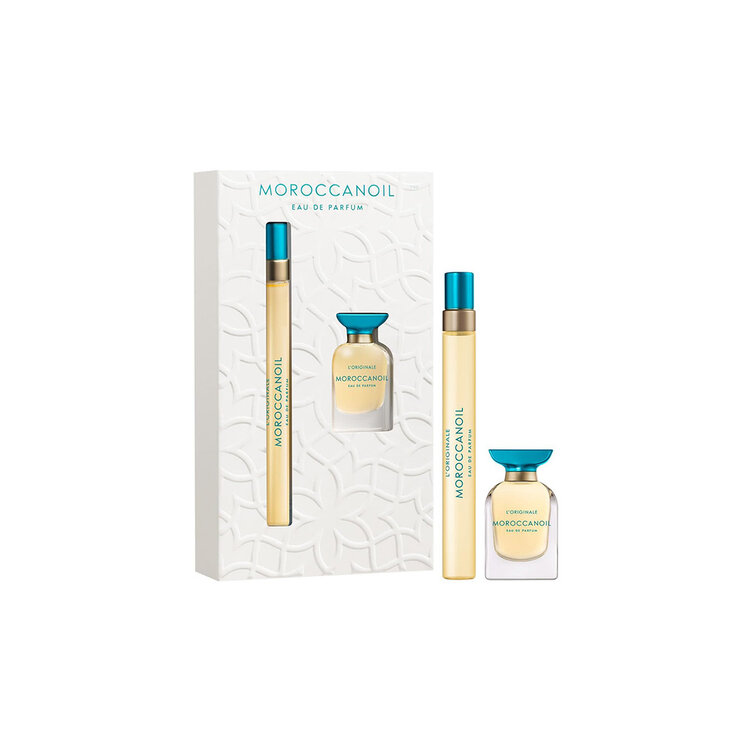MOROCCANOIL Duo Eau de Parfum Originale |  Coffrets Fêtes 2025 – Coffret signature à emporter partout