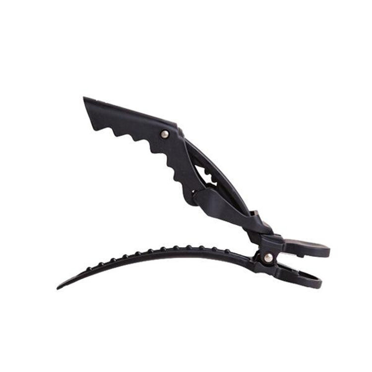 FRAMAR Gator Grips | Pinces Dentelées Caoutchoutées (Noires) – Collection Classique, boîte de 4 pour sectionner et fixer les mèches