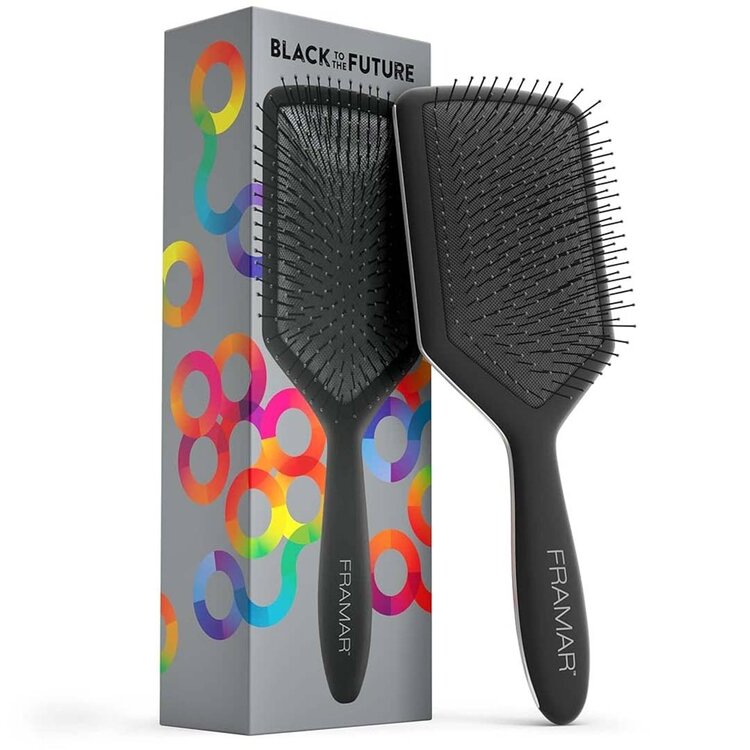 FRAMAR Paddle Brush | Core Collection  – Fast, gentle detangling on a larger surface