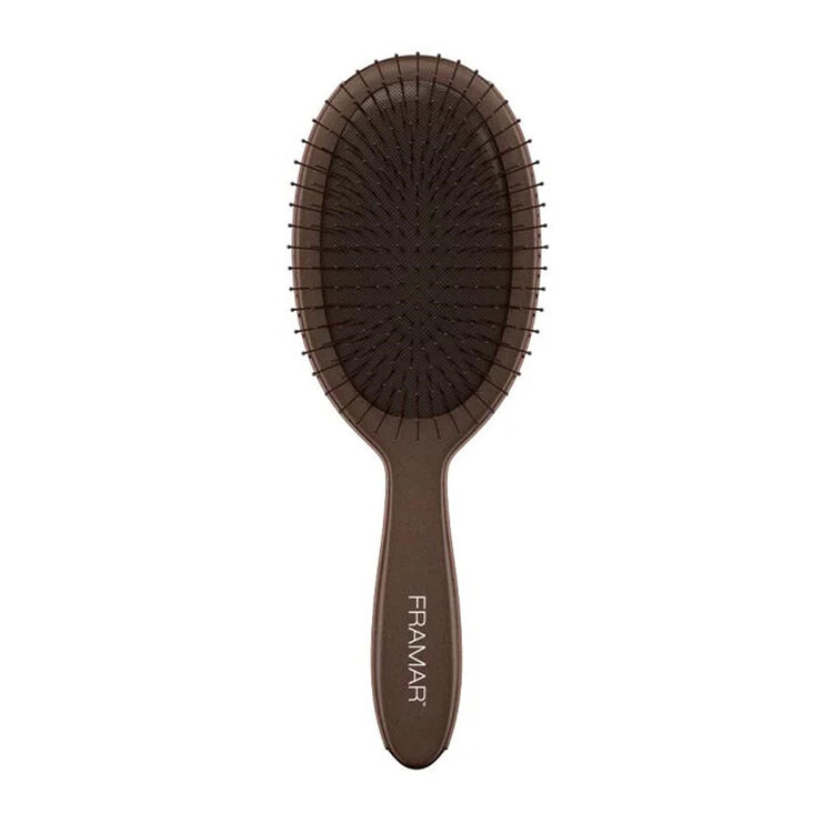 FRAMAR ***Brosse Démêlantes Ovale | Collection Terra – Démêle en douceur avec une vibe naturelle et épurée