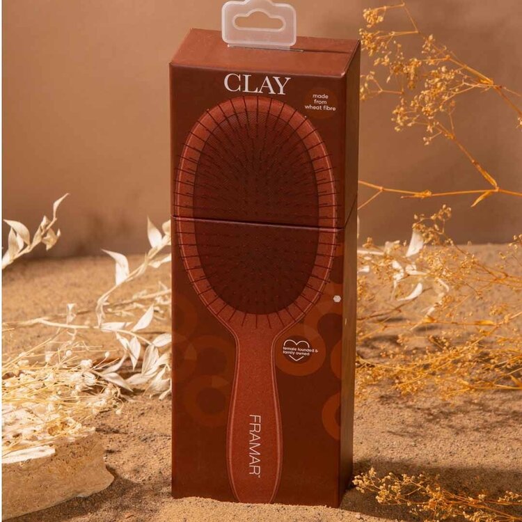 FRAMAR ***Detangle Brush | Terra Collection – Gentle detangling with a soft, earthy aesthetic