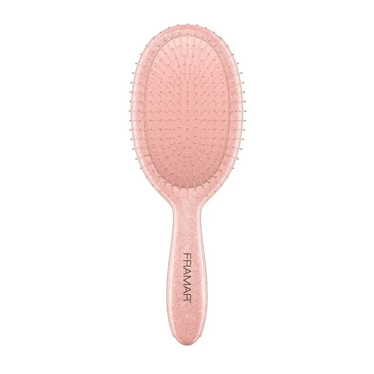 FRAMAR Brosse Démêlante Ovale | Collection Cookie Cutter – Démêle en douceur avec un look cookie ultra cute