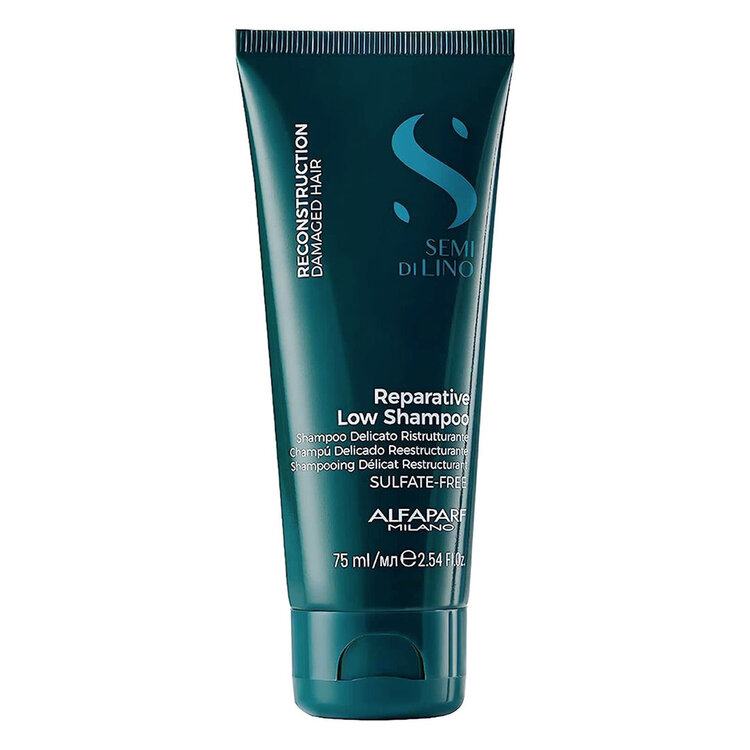 ALFAPARF Milano Semi di Lino Reconstruction | Reparative Low Shampoo – Strengthens and restores damaged hair