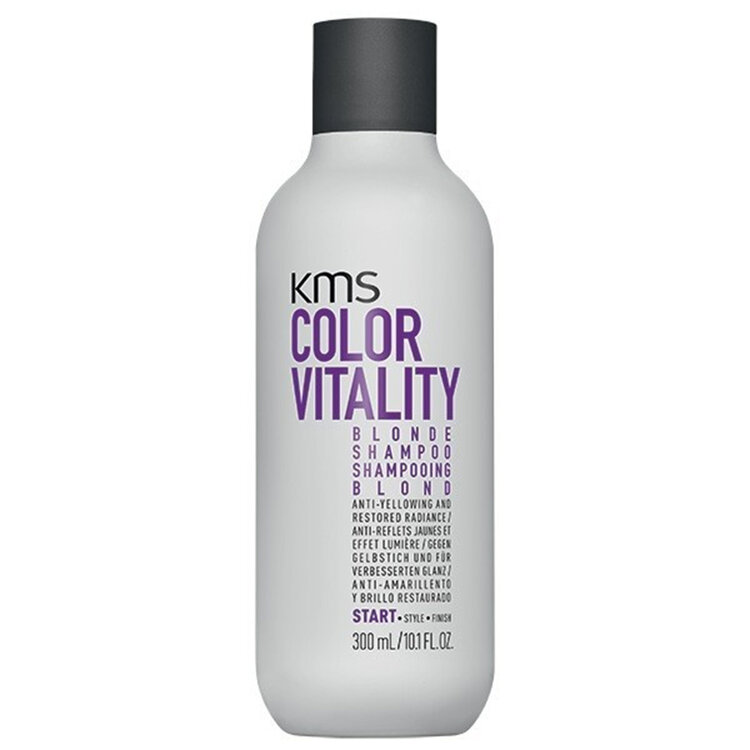 KMS ***Colorvitality | Shampooing Blond – Revives blonde tones and helps reduce yellow brassiness