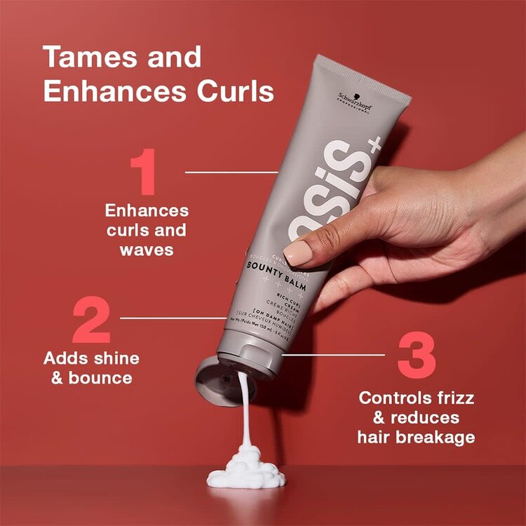 SCHWARZKOPF OSIS+ . Boucles & Ondulations | Bounty Balm . Crème Riches Boucles (150ml/5oz)