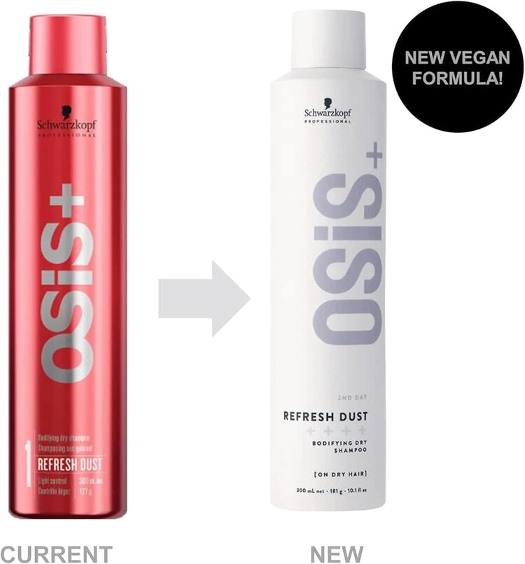 SCHWARZKOPF OSIS+ | 2nd DAY | Refresh Dust | Bodifying Dry Shampoo