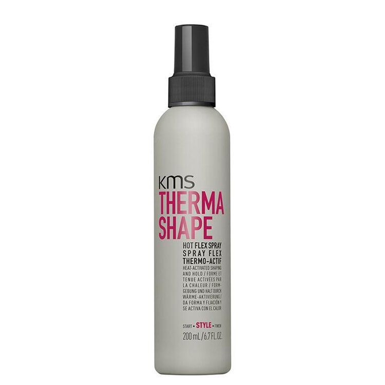 KMS Thermashape | Hot Flex Spray (200ml/6.7oz) – Flexible heat-activated hold