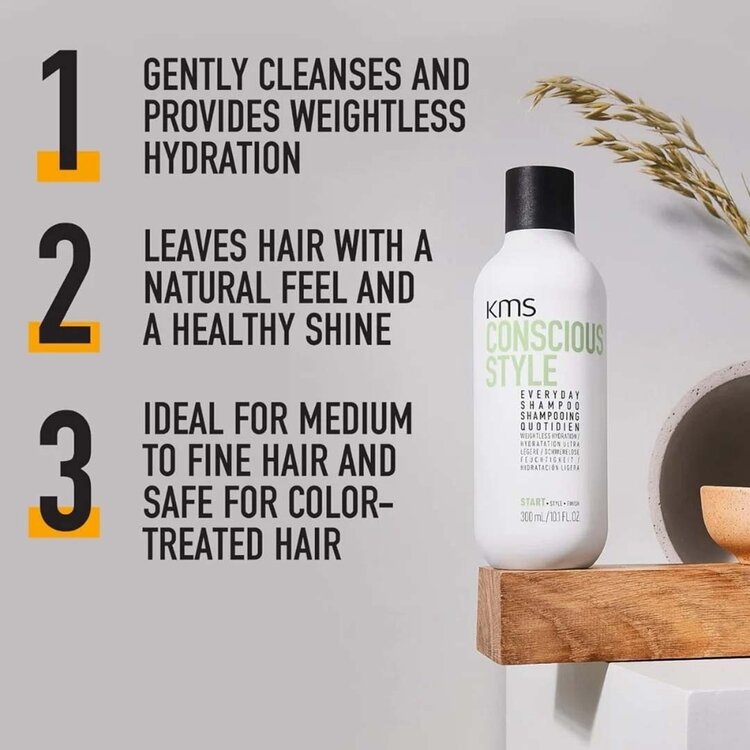 KMS Consciousstyle | Everyday Shampoo – Gentle daily cleansing for fresh, lightweight hair