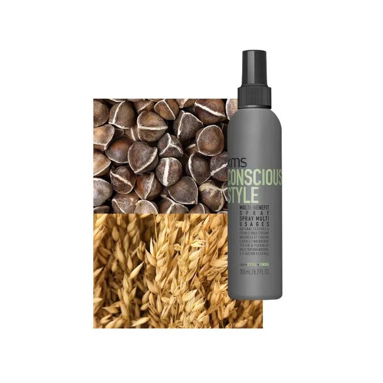 KMS Consciousstyle | Spray Multi Usages – Hydrate, démêle et discipline en un seul geste