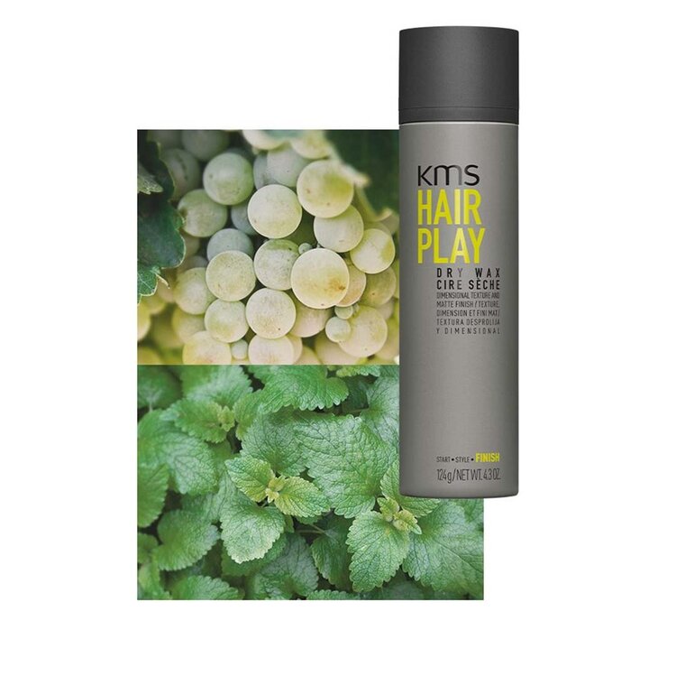 KMS Hairplay | Cire Sèche – Texture sèche et définition au fini mat