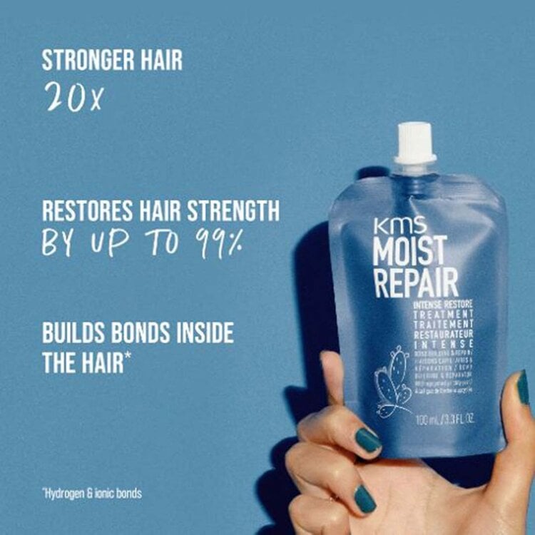 KMS Moistrepair | Traitement Restaurateur Intense – Répare en profondeur et renforce les cheveux secs