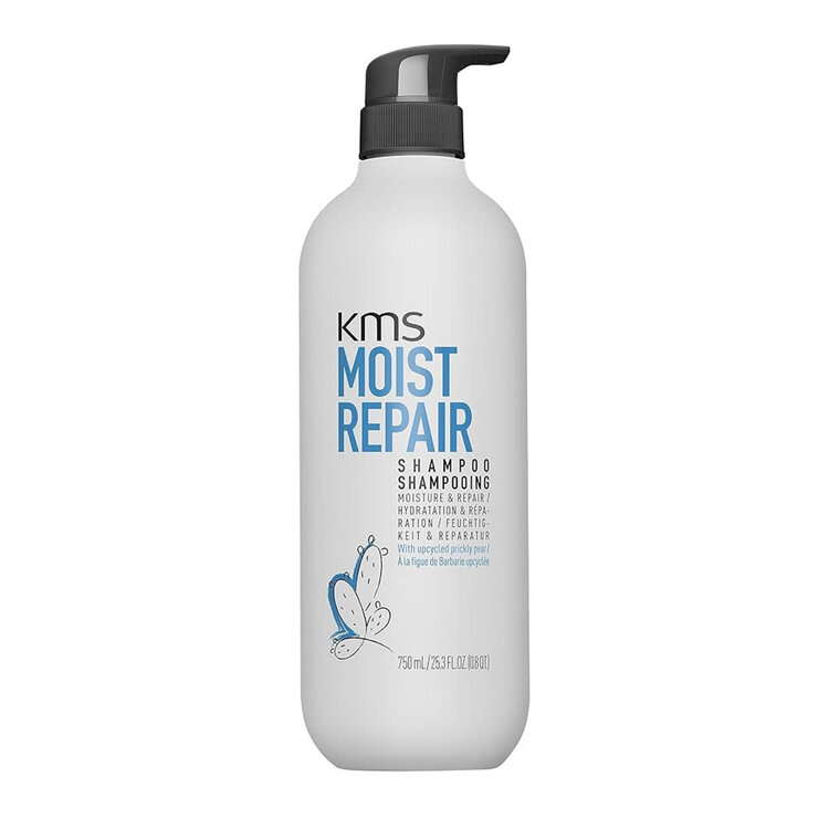 KMS Moistrepair | Shampooing Hydratation et Réparation – Nettoie en douceur et restaure les cheveux secs