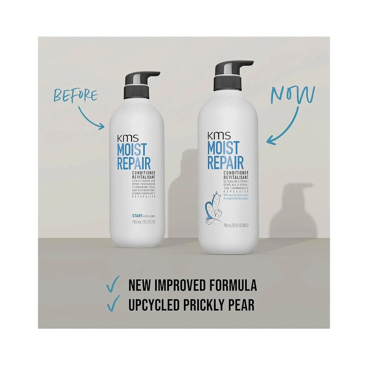 KMS Moistrepair | Shampooing Hydratation et Réparation – Nettoie en douceur et restaure les cheveux secs