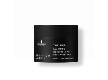 SCHWARZKOPF SESSION LABEL | The Mud . Mouldable Putty (65ml/2.1oz)