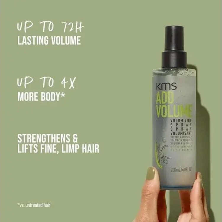 KMS Addvolume | Volumizing Spray – Weightless lift and fullness