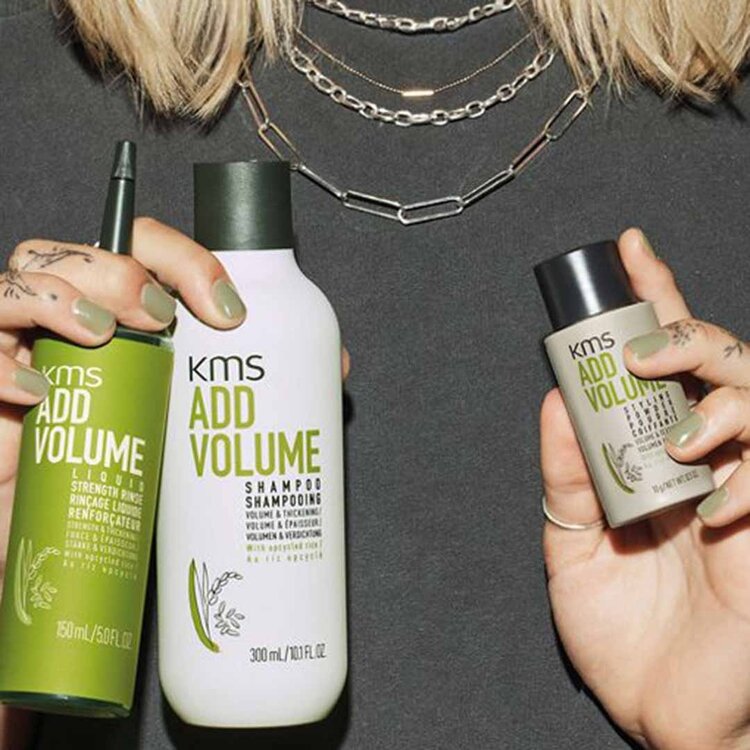 KMS Addvolume | Mousse Coiffante – Donne du volume durable et une tenue légère