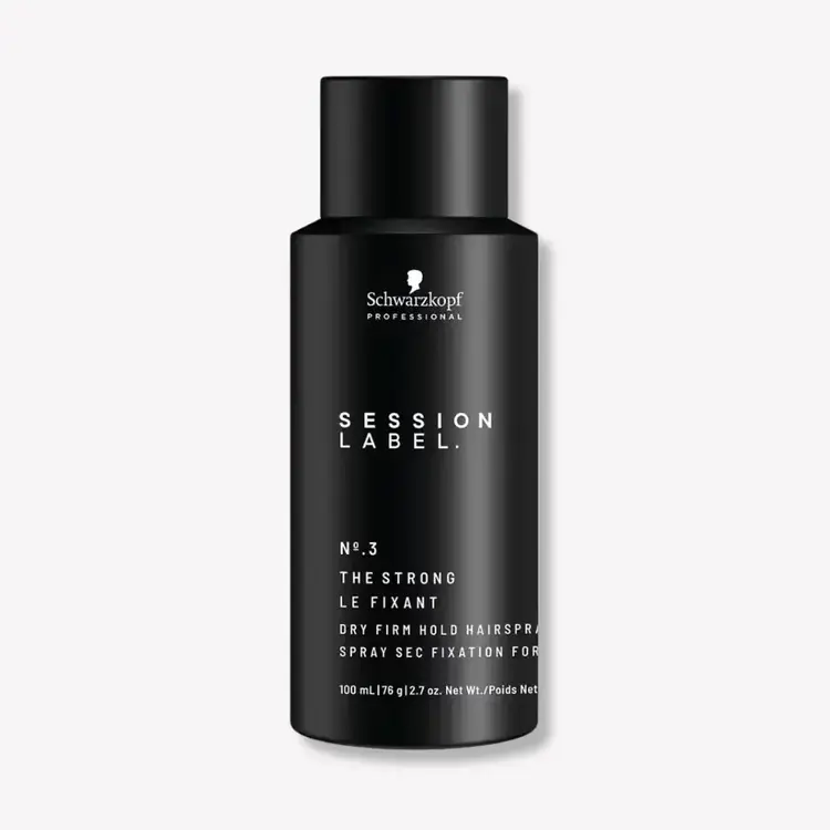 SCHWARZKOPF SESSION LABEL . | N°.3 The Strong . Dry Firm Hold Hairspray