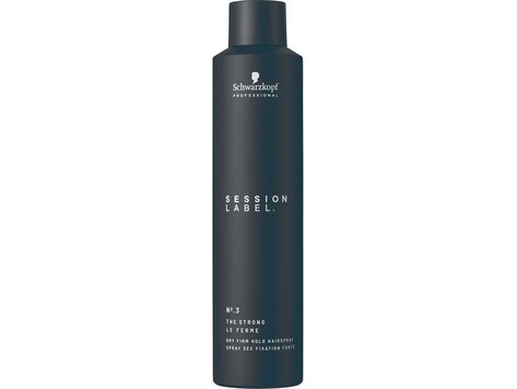 SCHWARZKOPF SESSION LABEL . | N°.3 The Strong . Dry Firm Hold Hairspray