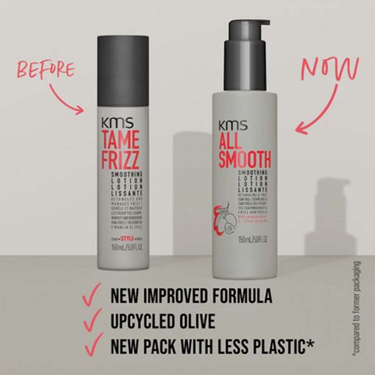 KMS All Smooth | Lotion Lissante – Lisse les longueurs et contrôle les frisottis