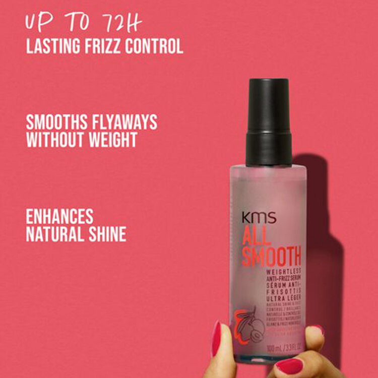KMS All Smooth | Sérum Anti-Frisottis Ultra Léger – Fini soyeux sans alourdir