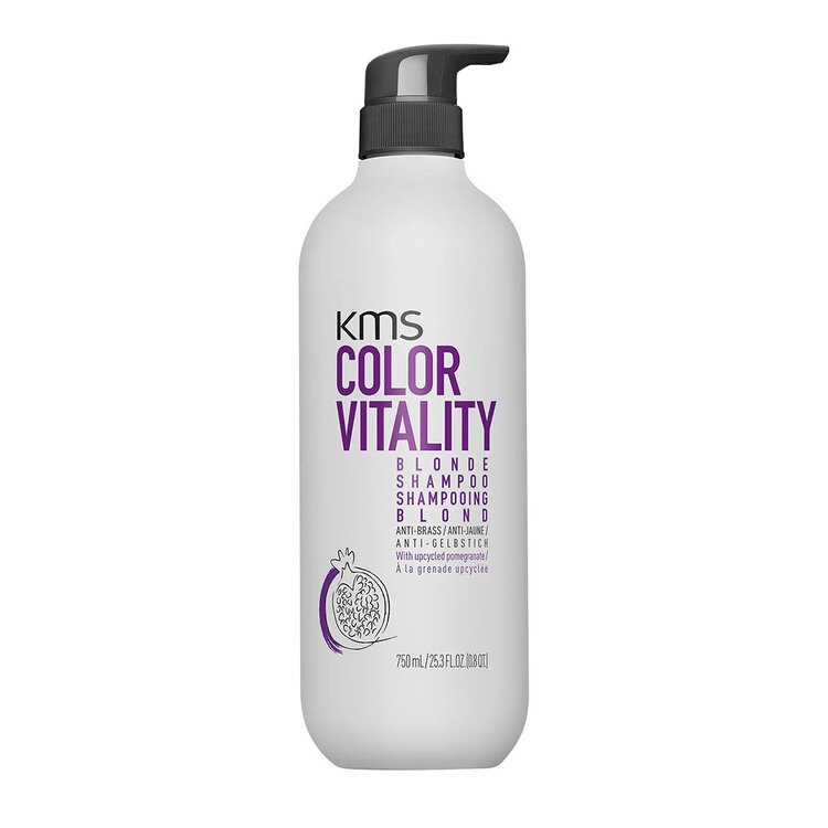 KMS Colorvitality | Blonde Shampoo . Anti-Brass – Neutralizes brassiness and brightens blonde