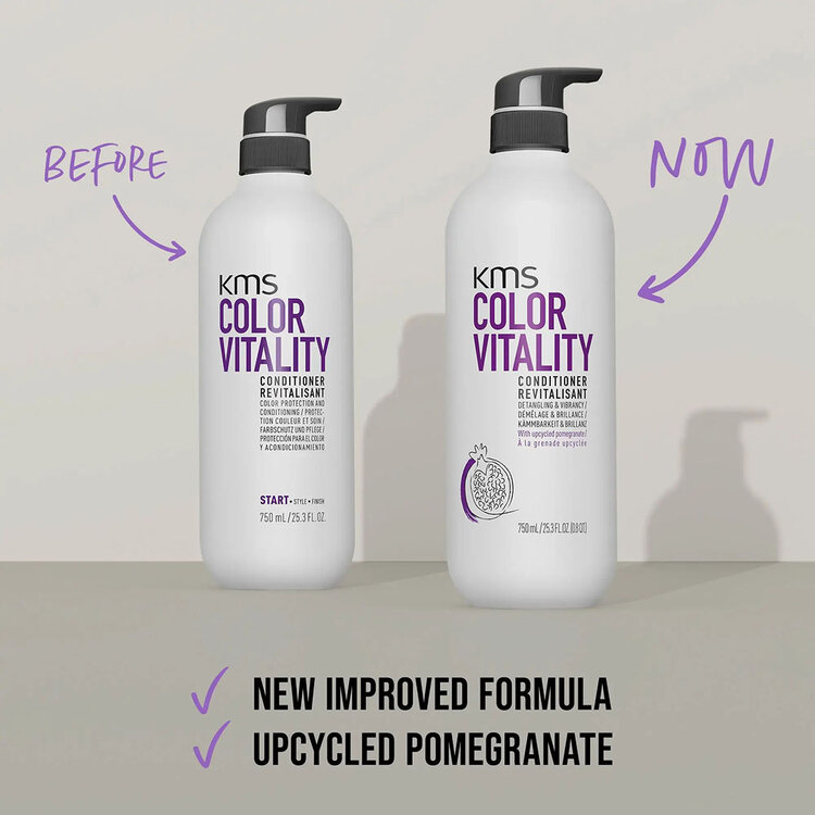 KMS Colorvitality | Revitalisant – Protège l’éclat et hydrate les cheveux colorés