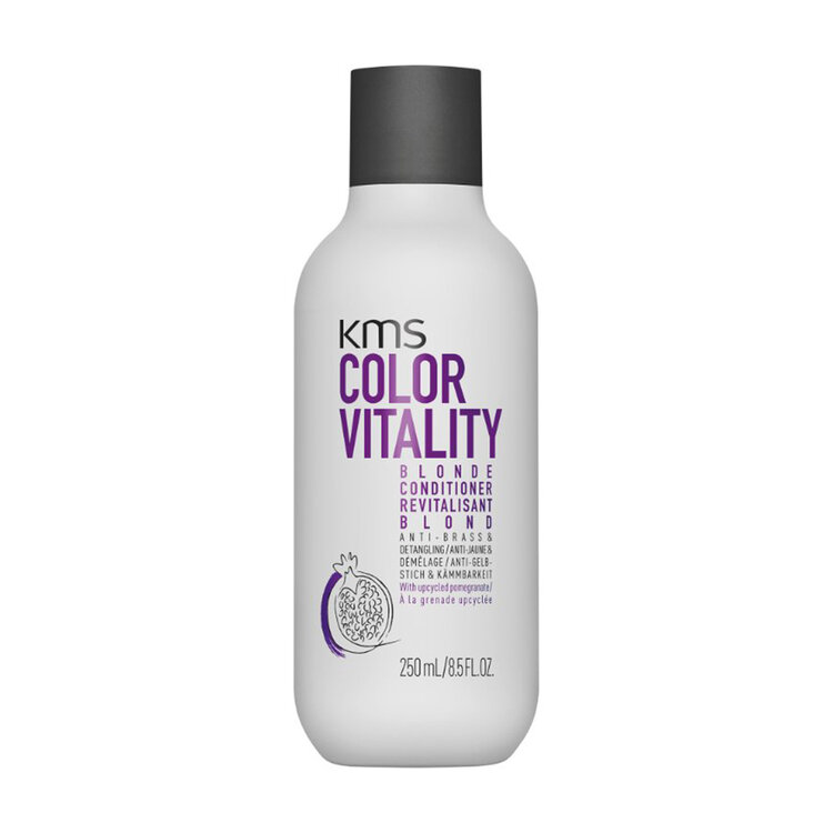 KMS Colorvitality | Blonde Conditioner — Anti-Brass – Hydrates and neutralizes brassy tones
