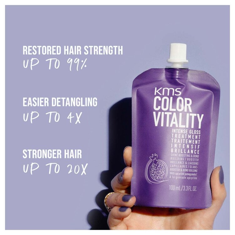 KMS Colorvitality | Traitement Intensif Brillance – Soin éclat pour cheveux colorés
