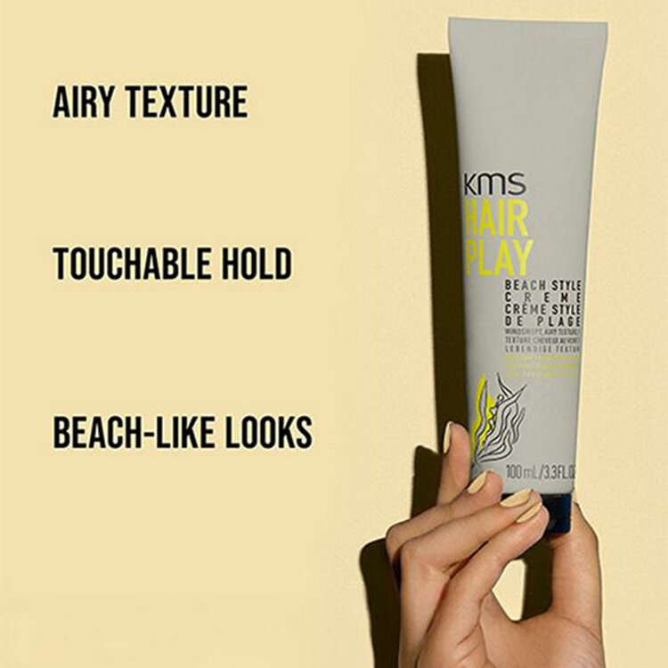 KMS Hairplay | Beach Style Creme – Natural beach texture with soft movement