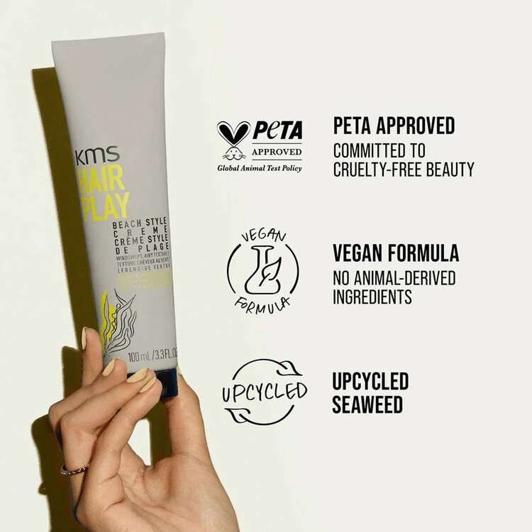 KMS Hairplay | Beach Style Creme – Natural beach texture with soft movement