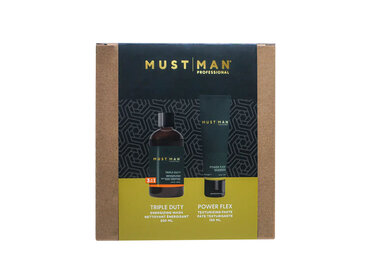 MUST | MAN Professional Wash & Style Duo | Power Flex — Holiday Set 2025