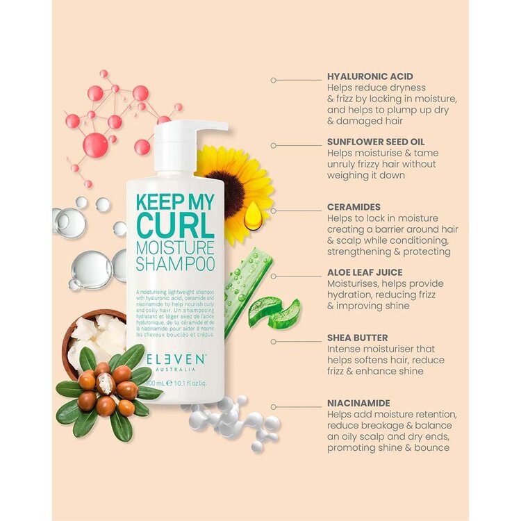 ELEVEN Australia Keep My Curl | Moisture Shampoo For Curls