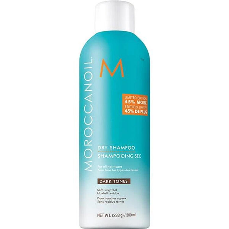 MOROCCANOIL Dry Shampoo | Dark Tones 205 ml – Fresh roots & invisible finish