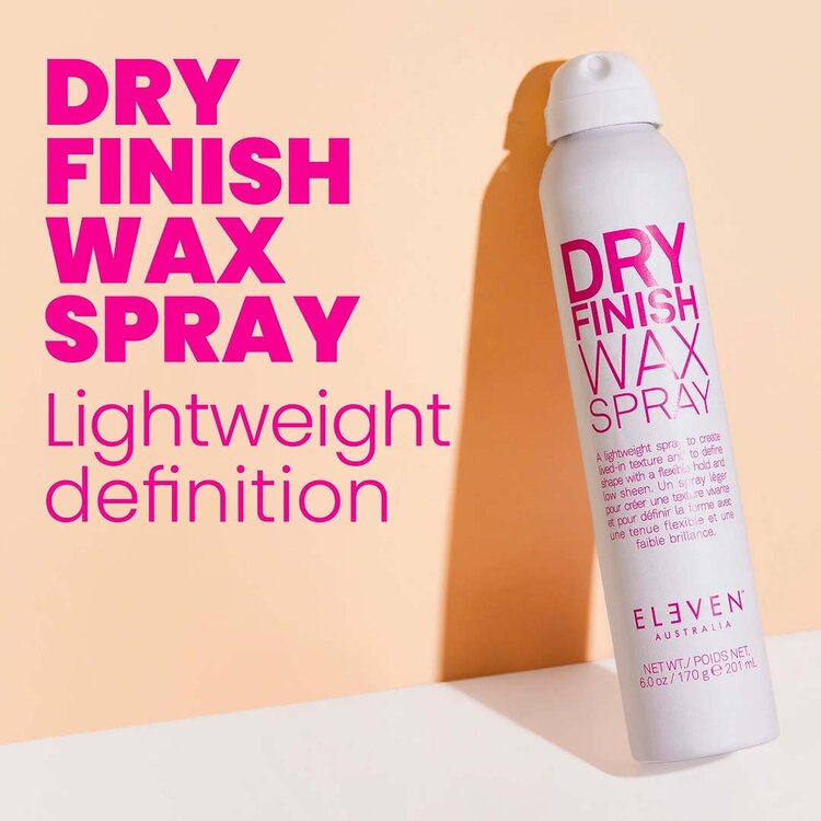 ELEVEN Australia Dry Finish | Fixatif De Finition Léger En Spray (201 ml / 170 g / 6.0 oz) — Effet Définition & Tenue Souple