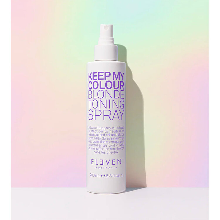 ELEVEN Australia Keep My Colour | Blonde Toning Spray (200 ml / 6.8 oz) — Leave-In Heat Protectant
