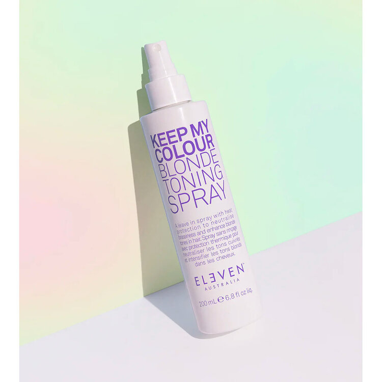 ELEVEN Australia Keep My Colour | Blonde Toning Spray (200 ml / 6.8 oz) — Leave-In Heat Protectant