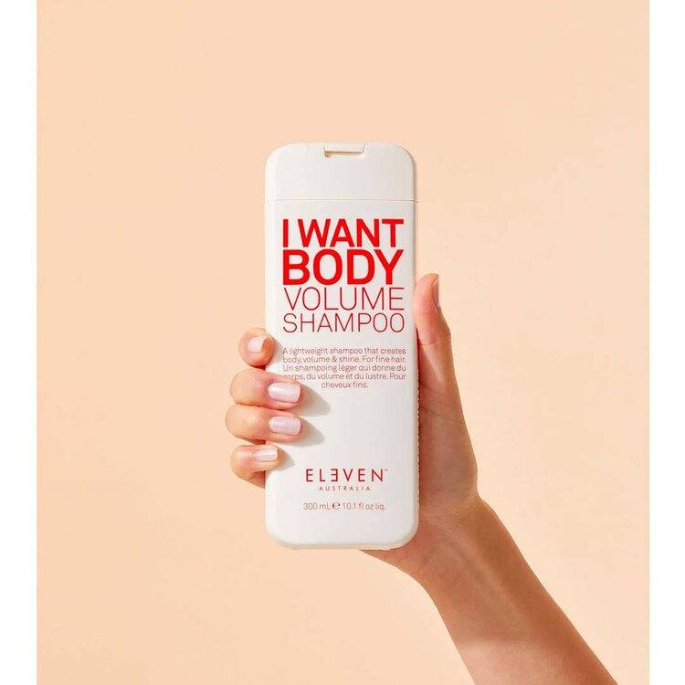 ELEVEN Australia I Want Body | Volume Shampoo — Lightweight Volume For Fine Hair