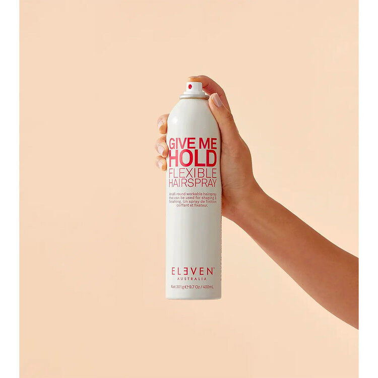 ELEVEN Australia Give Me Hold | Spray De Finition Flexible (400 ml / 301 g / 10.62 oz) — Tenue Modulable & Cheveux Souples