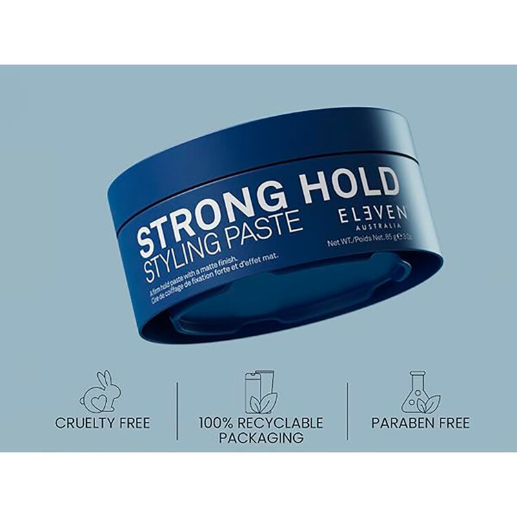 ELEVEN Australia Strong Hold | Styling Paste (85 g / 3 oz) — Strong Hold & Natural Texture