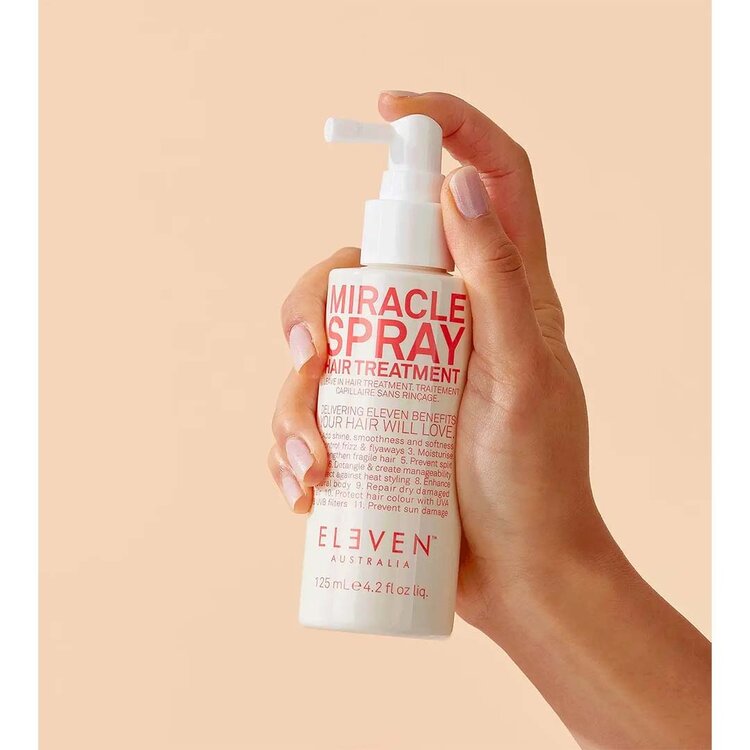 ELEVEN Australia Miracle Hair | Traitement En Spray (125 ml / 4.2 oz) - Soin Sans Rinçage Multi-Bénéfices