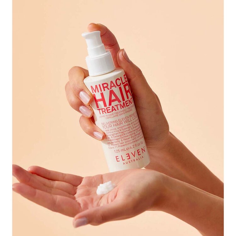 ELEVEN Australia Miracle Hair | Leave-In Treatment (125 ml / 4.2 oz) - Repair & Anti-Frizz Care