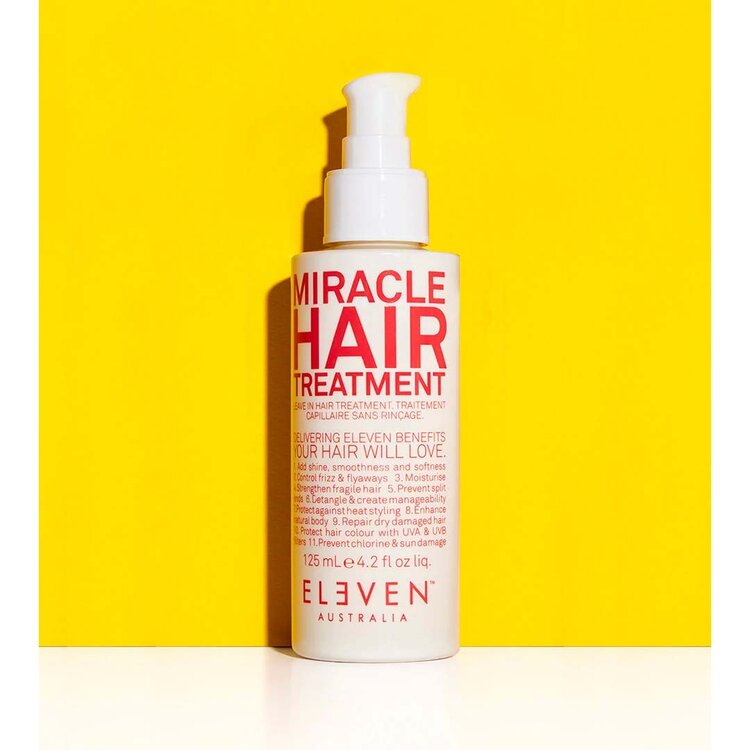 ELEVEN Australia Miracle Hair | Leave-In Treatment (125 ml / 4.2 oz) - Repair & Anti-Frizz Care