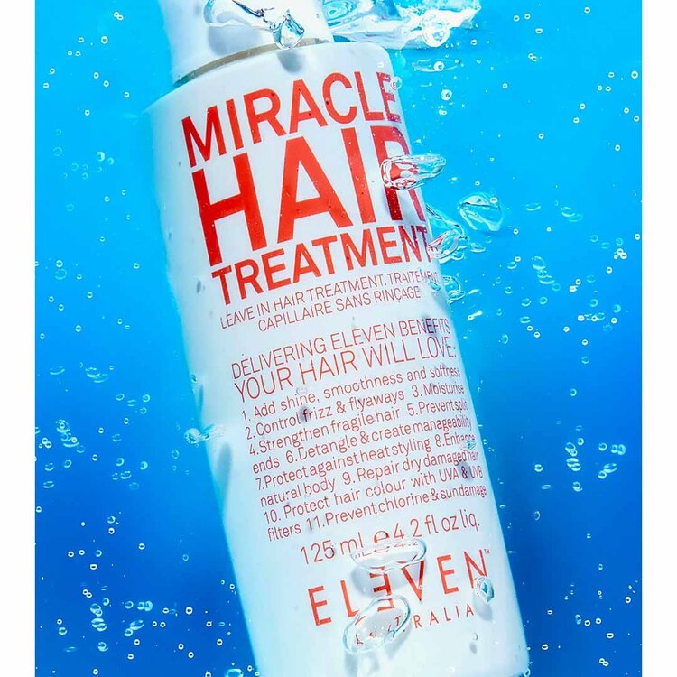 ELEVEN Australia Miracle Hair | Leave-In Treatment (125 ml / 4.2 oz) - Repair & Anti-Frizz Care