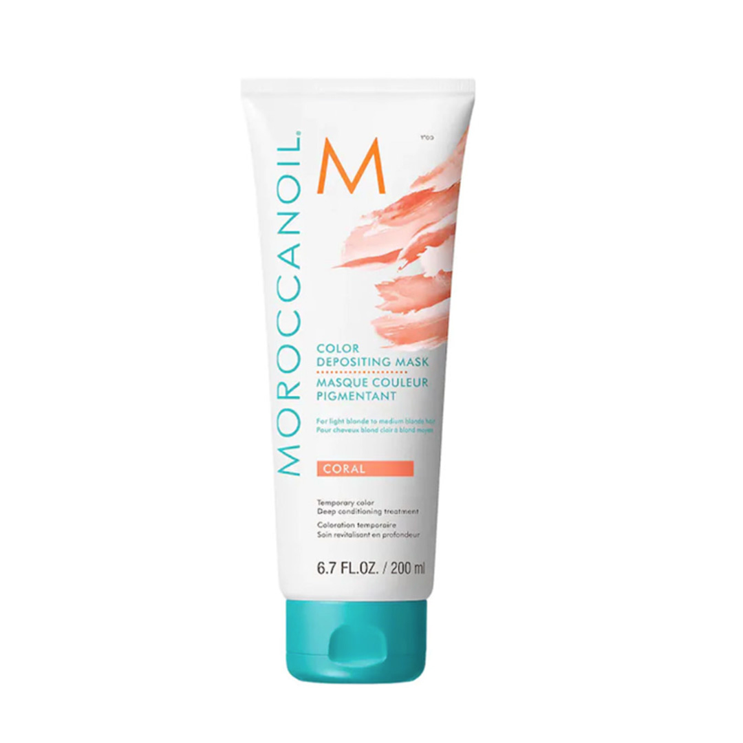 Color depositing mask – ***Coral Nourishing with coral hues